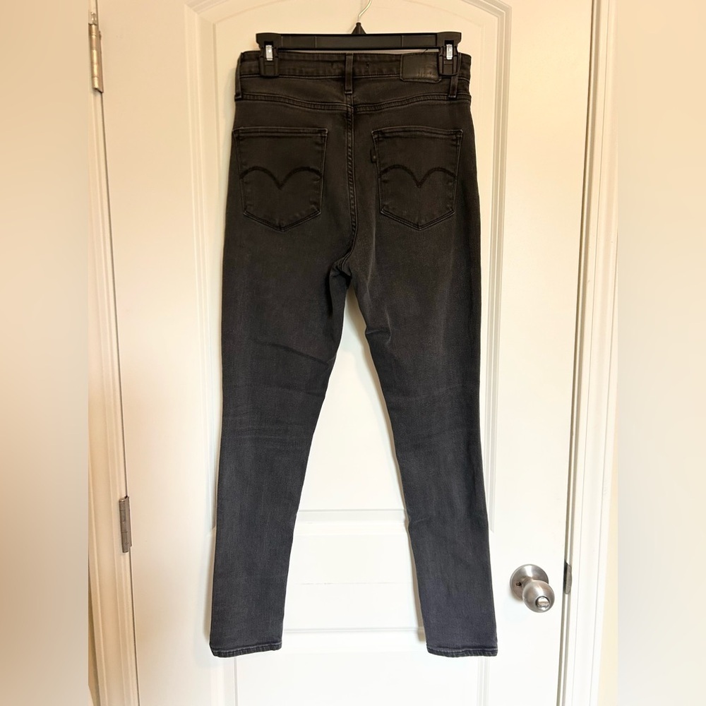 Levi's 721 high waist Women's Charcoal skinny jeans